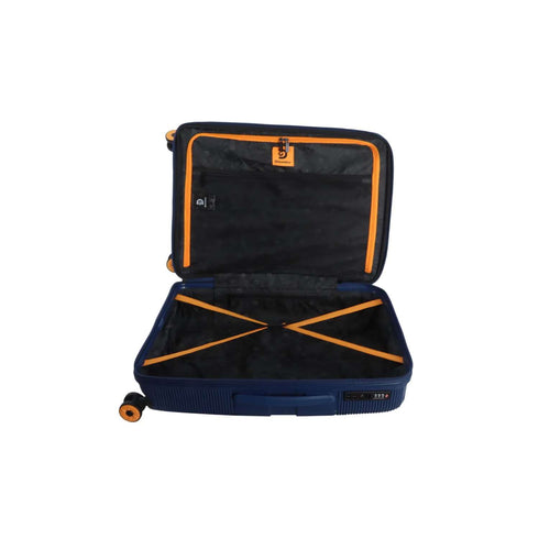 Βαλίτσα μεγάλη 76.5x51.5x31cm Discovery DL02HO-71-49 μπλε/πορτοκαλί